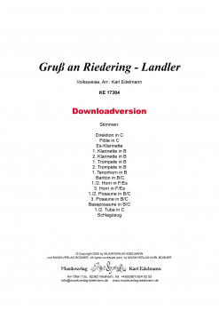 Gruß an Riedering Landler - Download